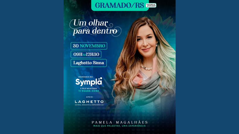 Non Stop destaca: Pamela Magalhães promove experiência imersiva e inspiradora em Gramado.